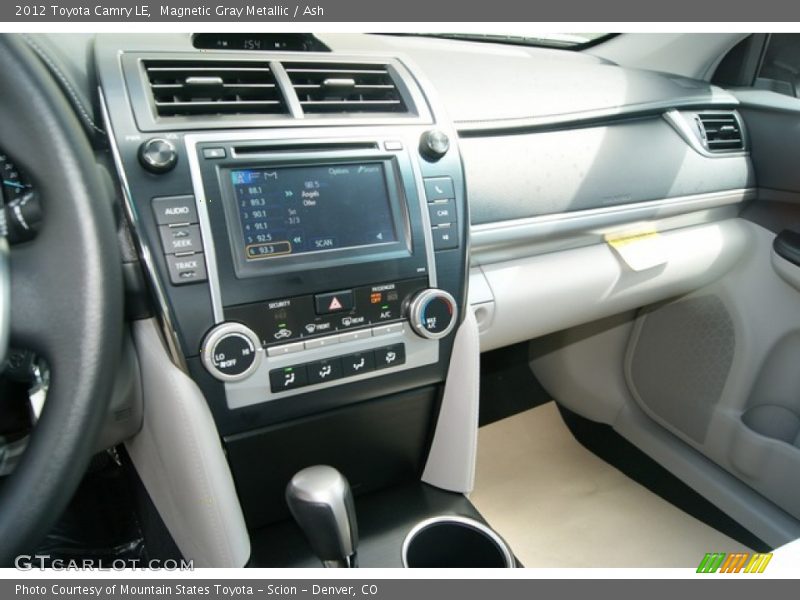 Magnetic Gray Metallic / Ash 2012 Toyota Camry LE