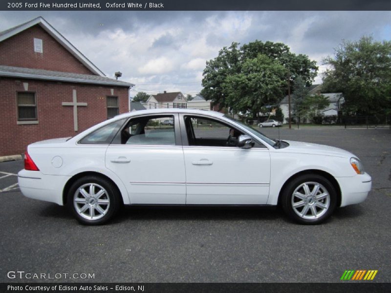 Oxford White / Black 2005 Ford Five Hundred Limited