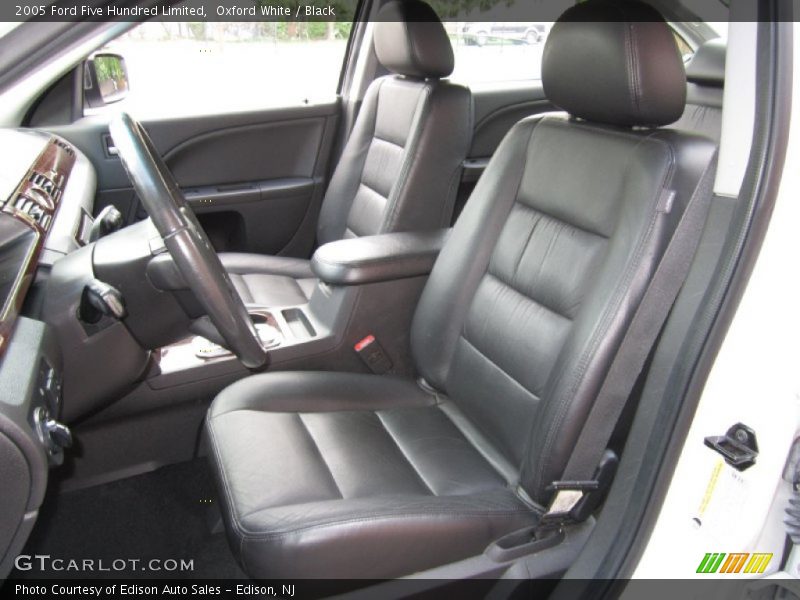 Oxford White / Black 2005 Ford Five Hundred Limited