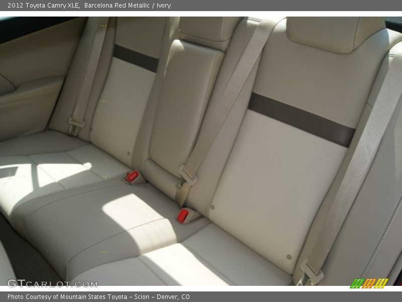 Barcelona Red Metallic / Ivory 2012 Toyota Camry XLE