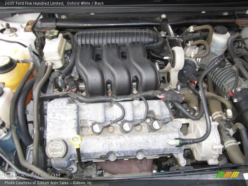 Oxford White / Black 2005 Ford Five Hundred Limited