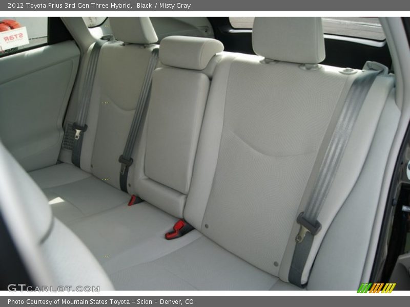 Black / Misty Gray 2012 Toyota Prius 3rd Gen Three Hybrid