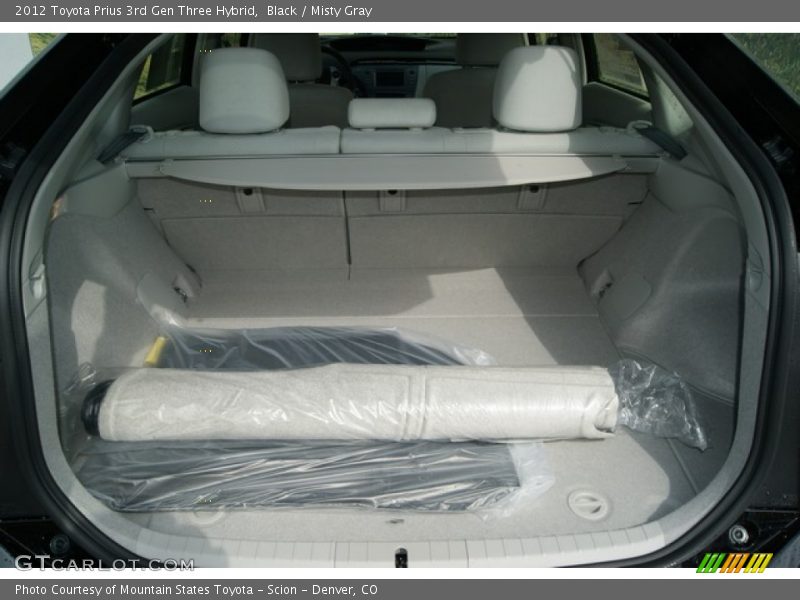 Black / Misty Gray 2012 Toyota Prius 3rd Gen Three Hybrid