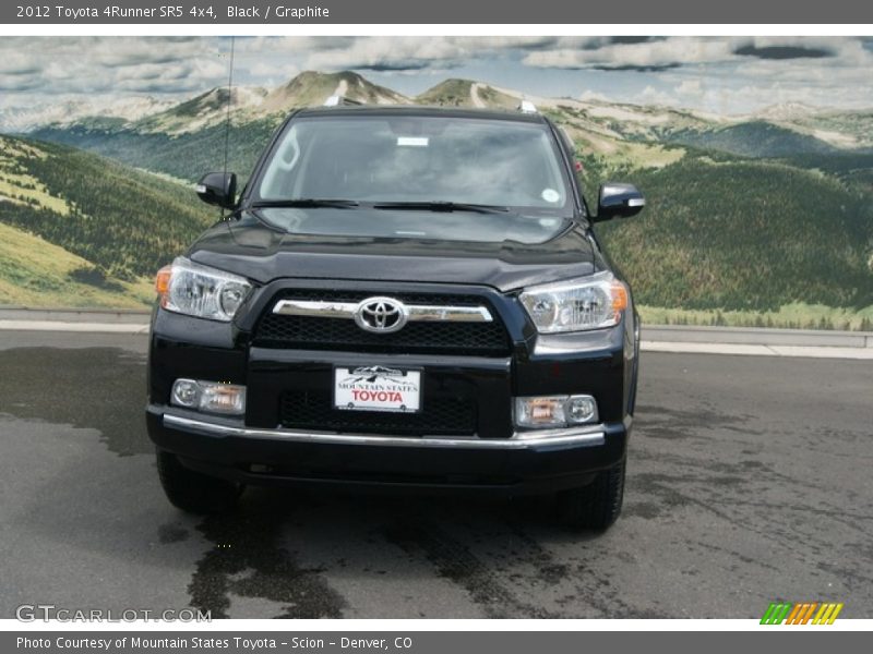 Black / Graphite 2012 Toyota 4Runner SR5 4x4