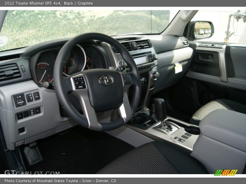 Black / Graphite 2012 Toyota 4Runner SR5 4x4