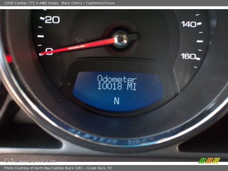 Black Cherry / Cashmere/Cocoa 2008 Cadillac CTS 4 AWD Sedan