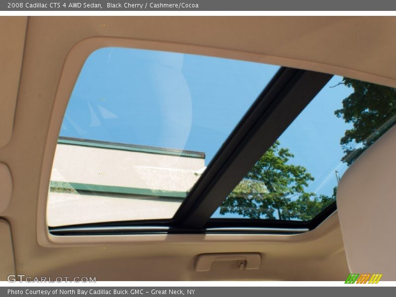Black Cherry / Cashmere/Cocoa 2008 Cadillac CTS 4 AWD Sedan