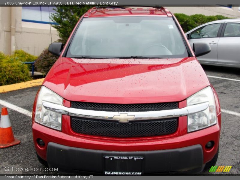 Salsa Red Metallic / Light Gray 2005 Chevrolet Equinox LT AWD