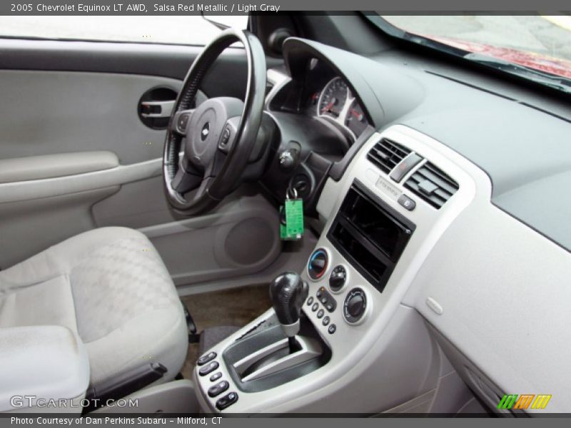 Salsa Red Metallic / Light Gray 2005 Chevrolet Equinox LT AWD