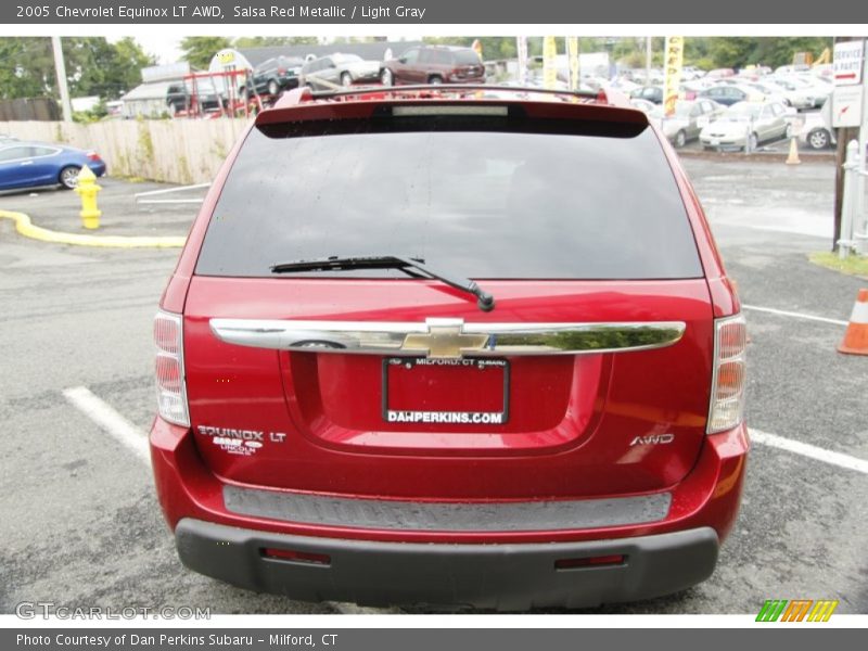 Salsa Red Metallic / Light Gray 2005 Chevrolet Equinox LT AWD