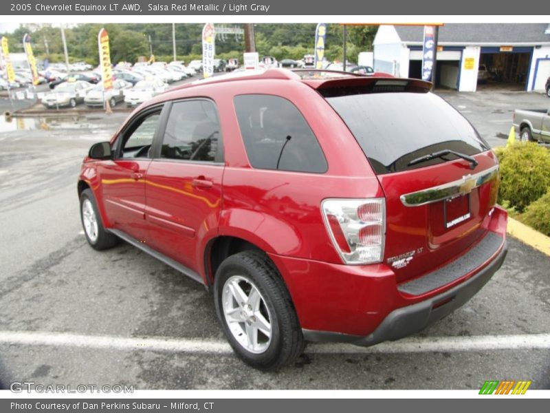 Salsa Red Metallic / Light Gray 2005 Chevrolet Equinox LT AWD