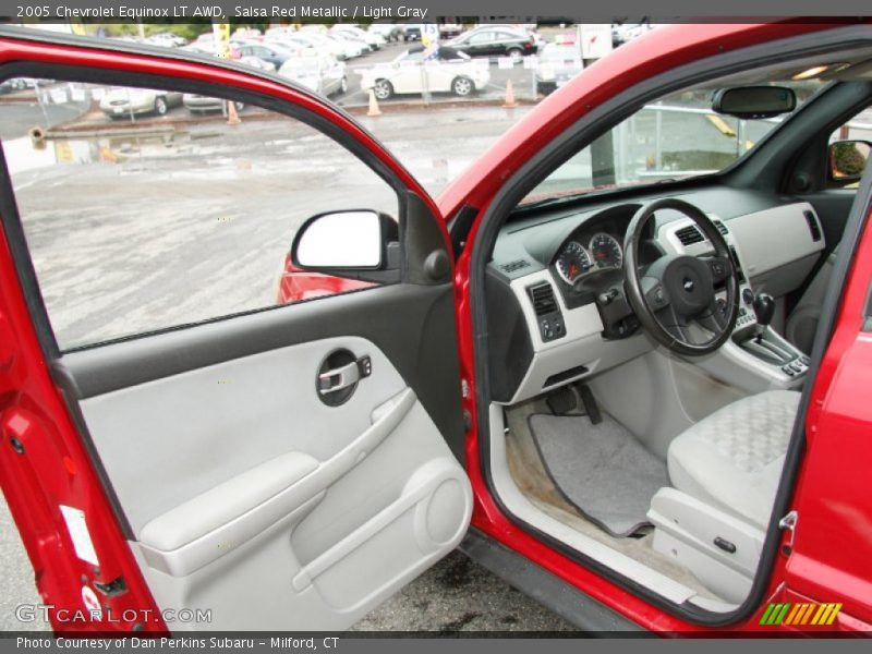 Salsa Red Metallic / Light Gray 2005 Chevrolet Equinox LT AWD