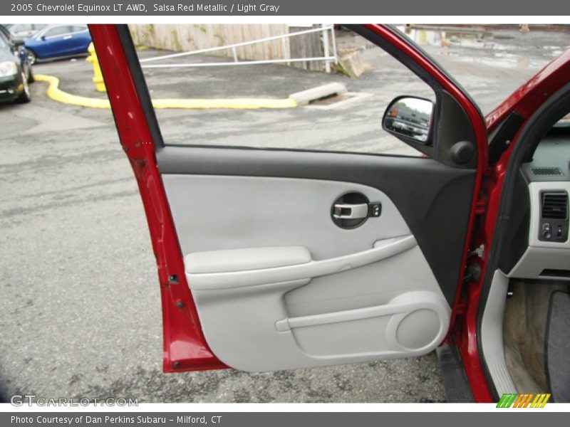 Salsa Red Metallic / Light Gray 2005 Chevrolet Equinox LT AWD