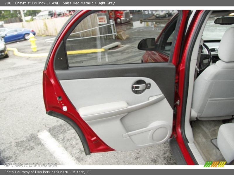 Salsa Red Metallic / Light Gray 2005 Chevrolet Equinox LT AWD