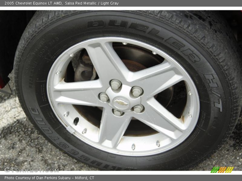 Salsa Red Metallic / Light Gray 2005 Chevrolet Equinox LT AWD