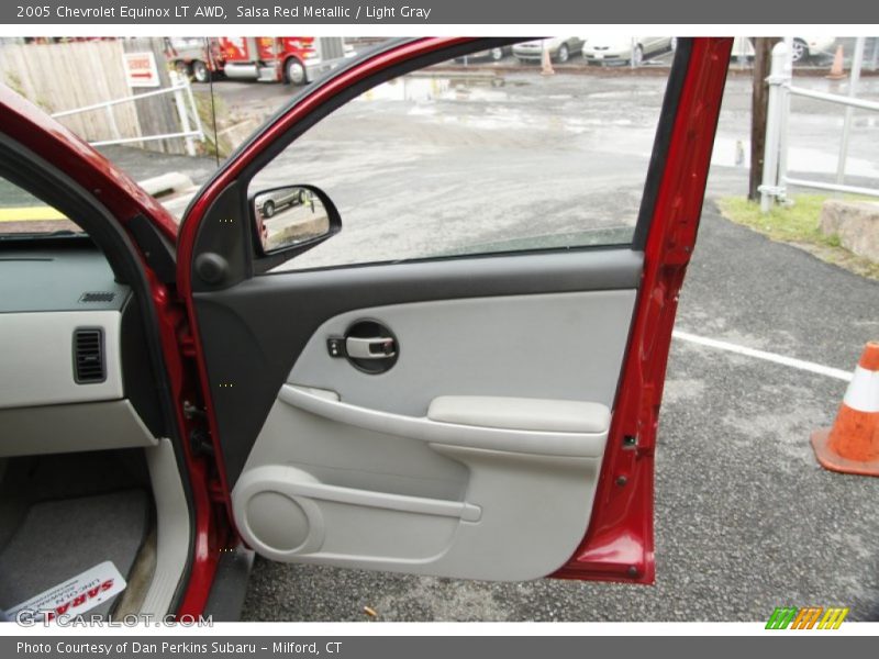 Salsa Red Metallic / Light Gray 2005 Chevrolet Equinox LT AWD