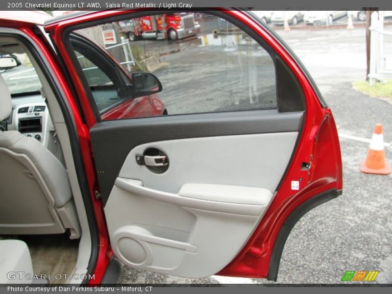Salsa Red Metallic / Light Gray 2005 Chevrolet Equinox LT AWD