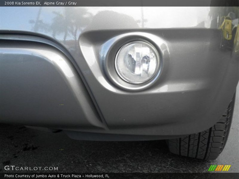 Alpine Gray / Gray 2008 Kia Sorento EX