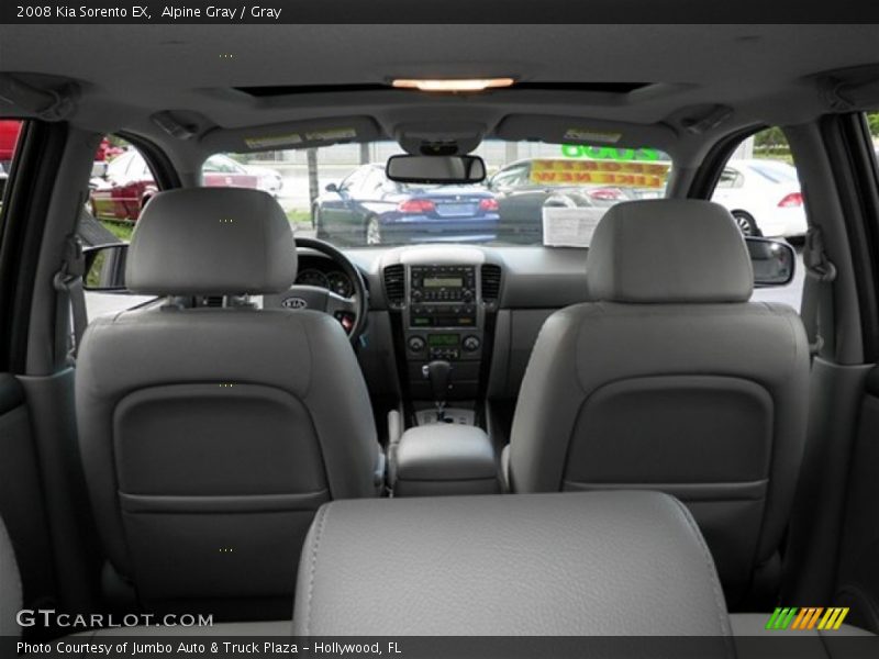 Alpine Gray / Gray 2008 Kia Sorento EX