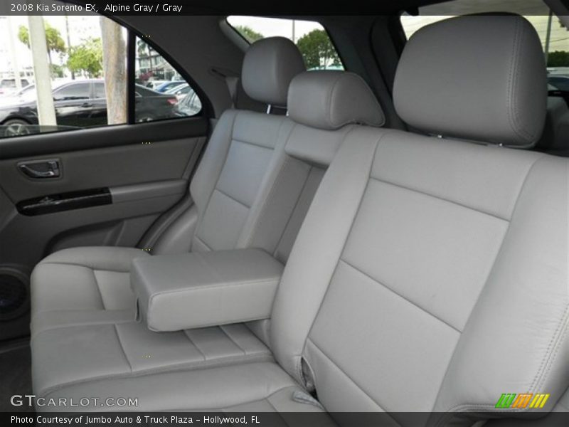 Alpine Gray / Gray 2008 Kia Sorento EX