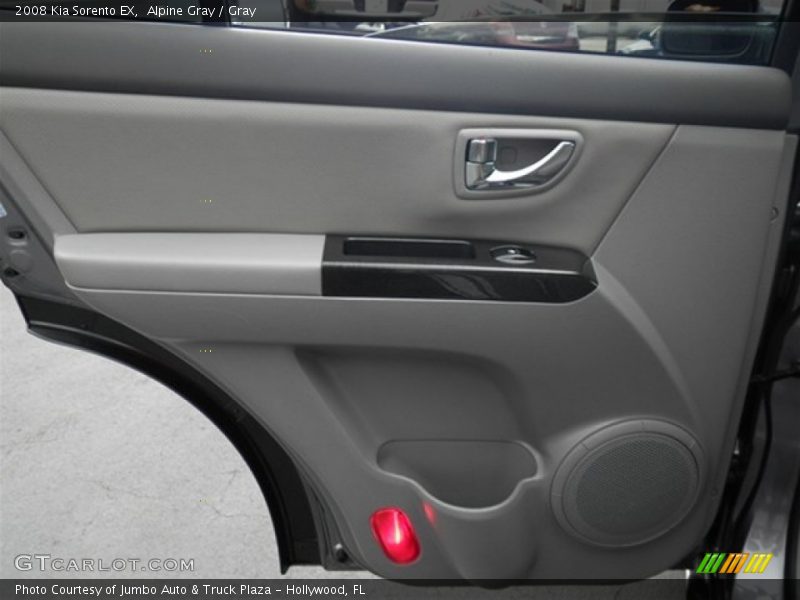 Alpine Gray / Gray 2008 Kia Sorento EX
