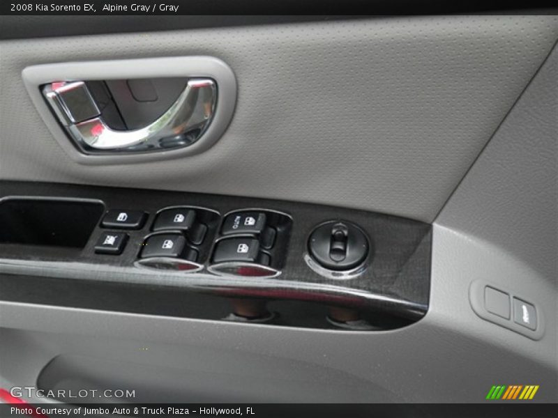 Alpine Gray / Gray 2008 Kia Sorento EX