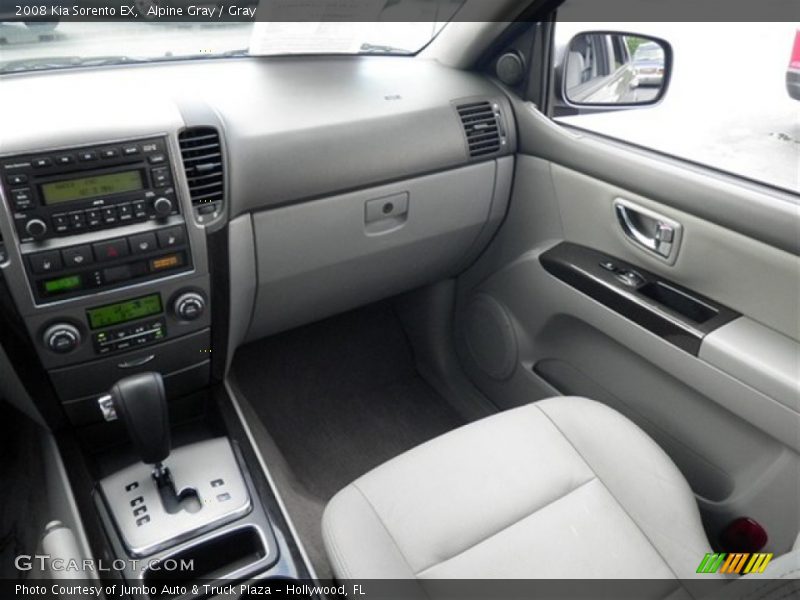 Alpine Gray / Gray 2008 Kia Sorento EX