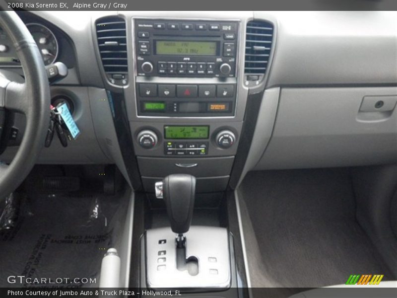 Alpine Gray / Gray 2008 Kia Sorento EX