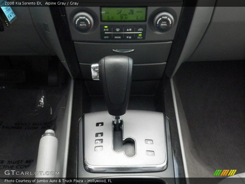 Alpine Gray / Gray 2008 Kia Sorento EX