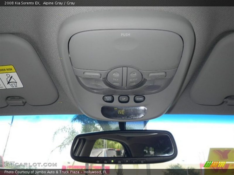Alpine Gray / Gray 2008 Kia Sorento EX