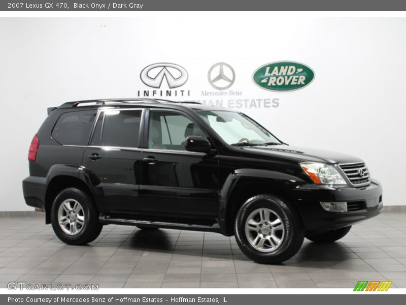 Black Onyx / Dark Gray 2007 Lexus GX 470