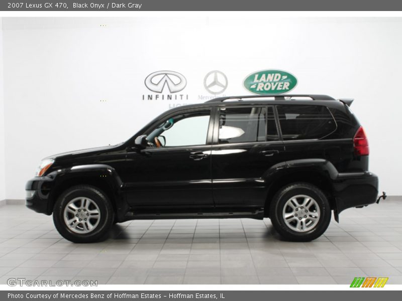 Black Onyx / Dark Gray 2007 Lexus GX 470