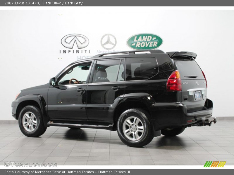 Black Onyx / Dark Gray 2007 Lexus GX 470