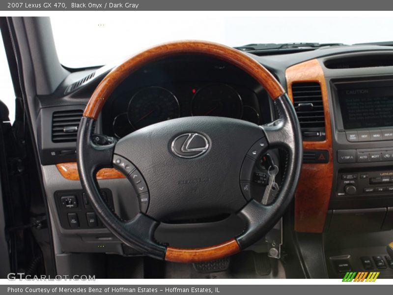 Black Onyx / Dark Gray 2007 Lexus GX 470