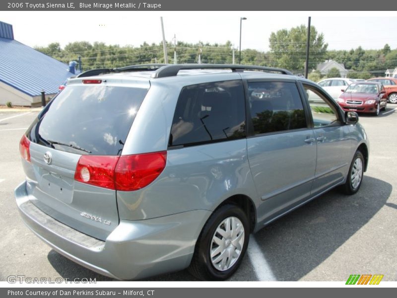 Blue Mirage Metallic / Taupe 2006 Toyota Sienna LE