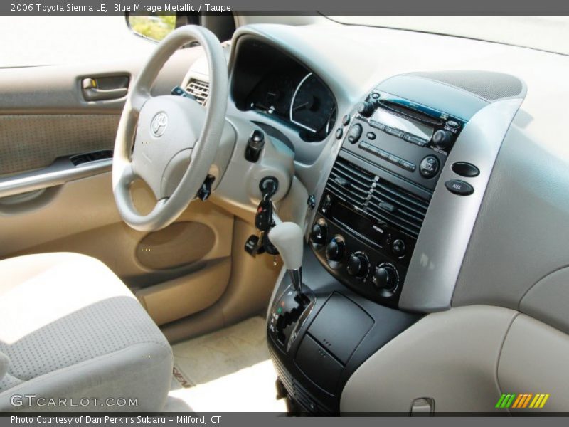 Blue Mirage Metallic / Taupe 2006 Toyota Sienna LE