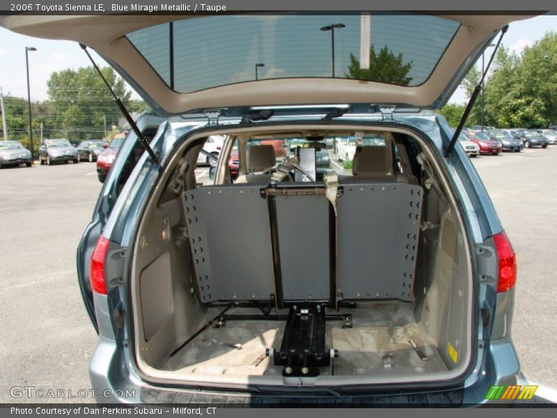 Blue Mirage Metallic / Taupe 2006 Toyota Sienna LE