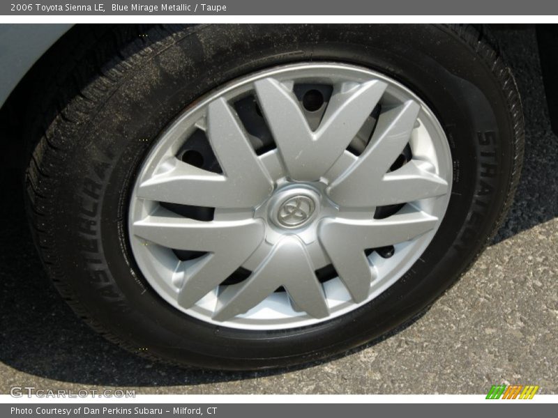 Blue Mirage Metallic / Taupe 2006 Toyota Sienna LE