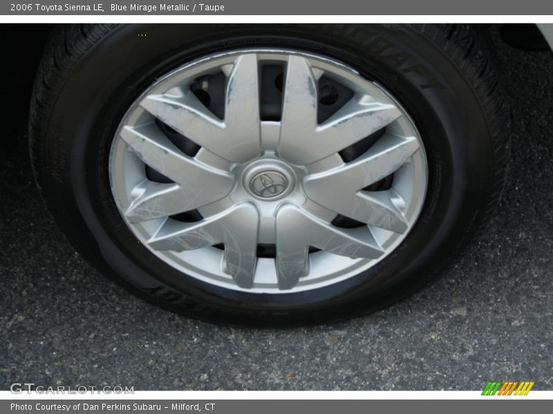 Blue Mirage Metallic / Taupe 2006 Toyota Sienna LE
