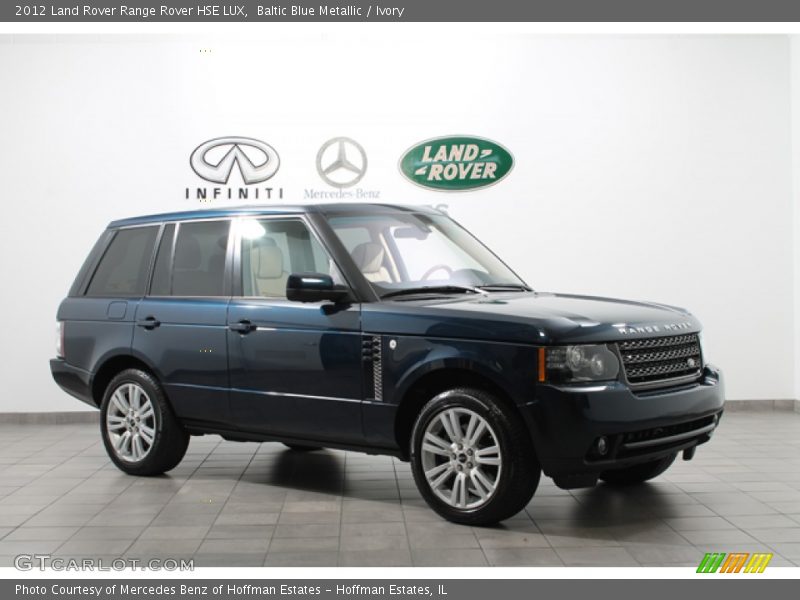 Baltic Blue Metallic / Ivory 2012 Land Rover Range Rover HSE LUX