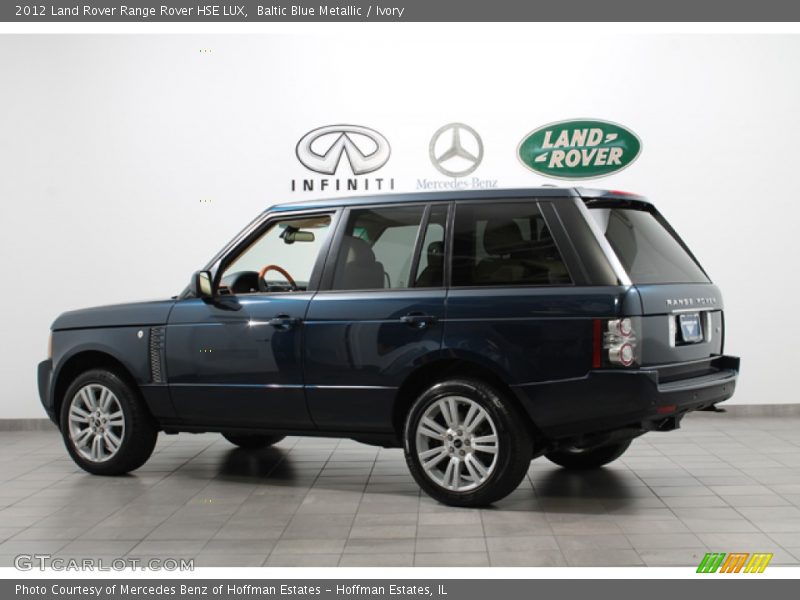 Baltic Blue Metallic / Ivory 2012 Land Rover Range Rover HSE LUX