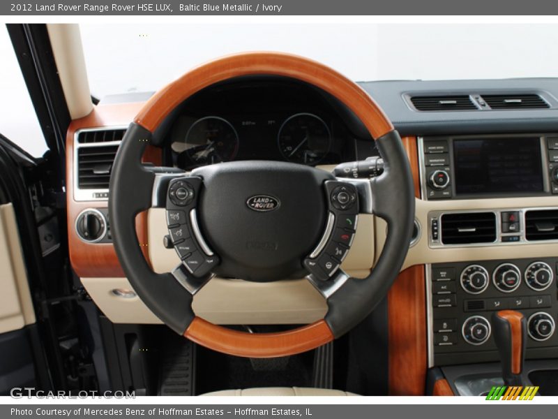 Baltic Blue Metallic / Ivory 2012 Land Rover Range Rover HSE LUX