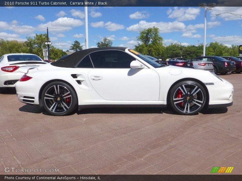  2010 911 Turbo Cabriolet Carrara White