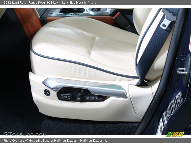 Baltic Blue Metallic / Ivory 2012 Land Rover Range Rover HSE LUX