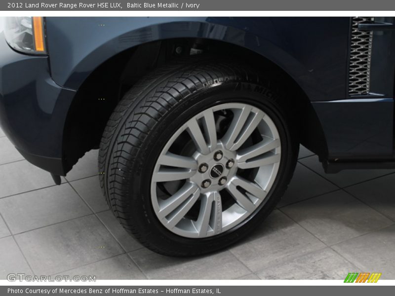 Baltic Blue Metallic / Ivory 2012 Land Rover Range Rover HSE LUX