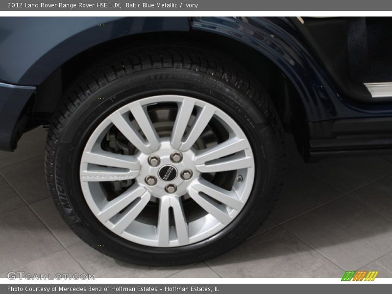 Baltic Blue Metallic / Ivory 2012 Land Rover Range Rover HSE LUX