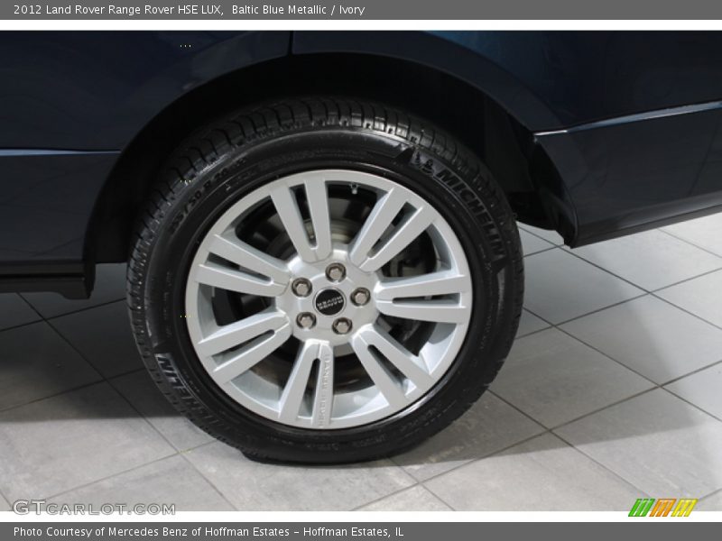 Baltic Blue Metallic / Ivory 2012 Land Rover Range Rover HSE LUX