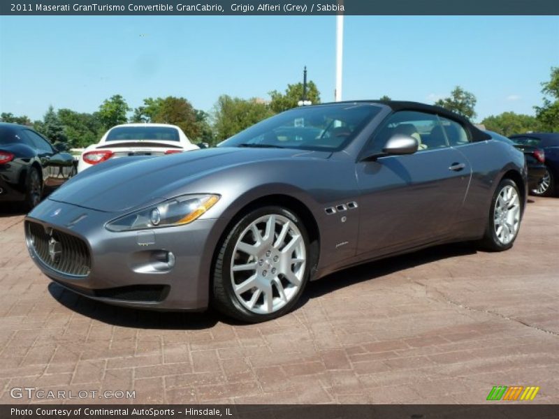  2011 GranTurismo Convertible GranCabrio Grigio Alfieri (Grey)