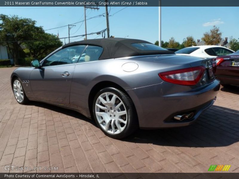 Grigio Alfieri (Grey) / Sabbia 2011 Maserati GranTurismo Convertible GranCabrio