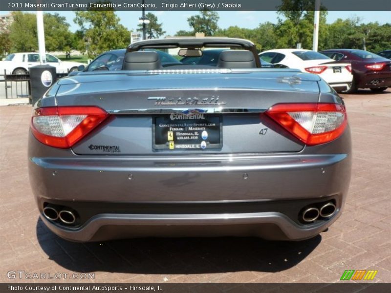 Grigio Alfieri (Grey) / Sabbia 2011 Maserati GranTurismo Convertible GranCabrio